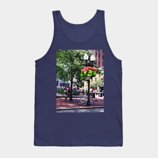 Boston MA - Irish Famine Memorial Park Tank Top by SusanSavad